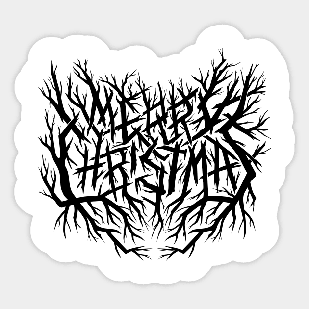 MERRY CHRISTMAS Sticker by AV